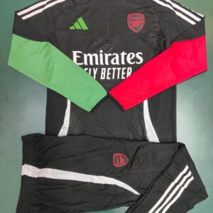 Arsenal Black Training Suit 24/25