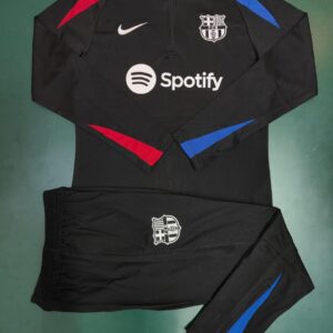 Barcelona Black Training Suit 24/25