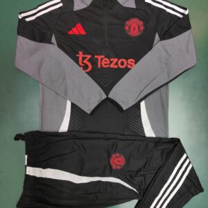 Manchester United Black Training suit 24/25