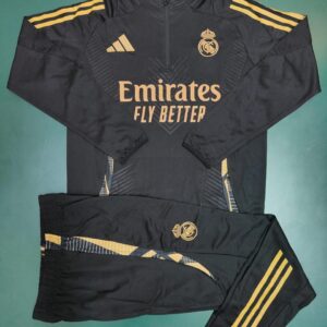 Real Madrid black Training suit 24/25