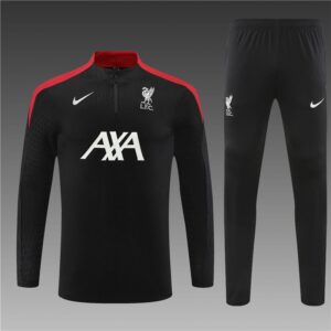Liverpool Black Training Suit