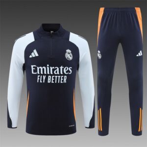 Real Madrid Navy Blue Training Suit