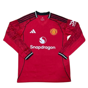 Manchester United 2025/26 Home Full Sleeves Master Version