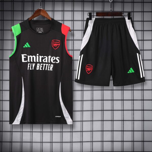 Arsenal Black Sleeveless training set