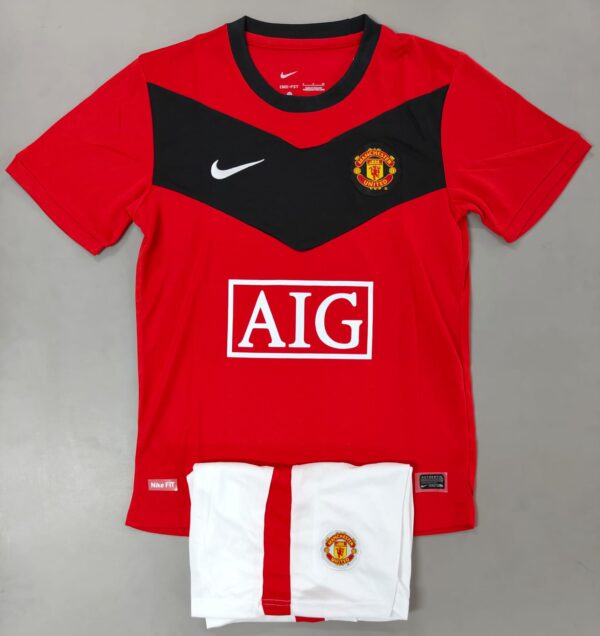 Manchester United 2009/10 Home Fan Version Set