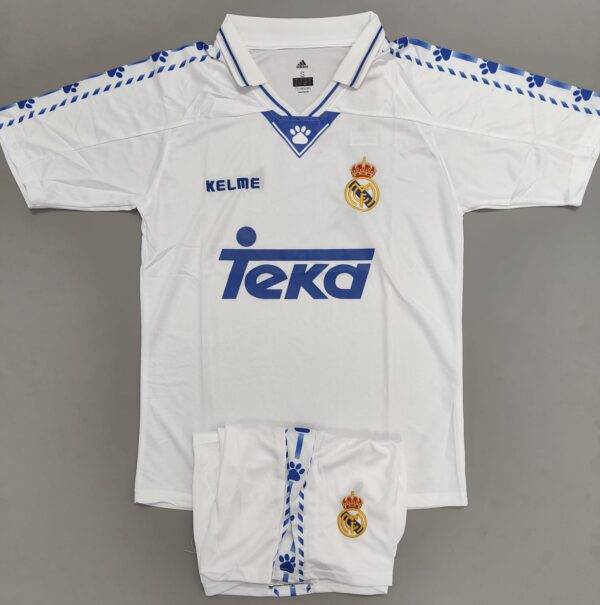 Real Madrid 1996/97 Home Fan Version Set