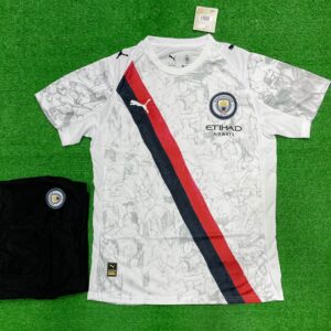 Manchester City 2025/26 White Fan Version Set