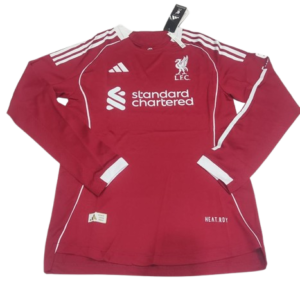 Liverpool Home 25/26 Full sleeves Player Version