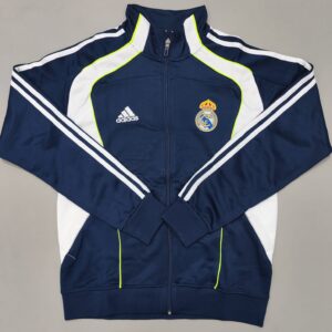 Real Madrid Blue and White Jacket