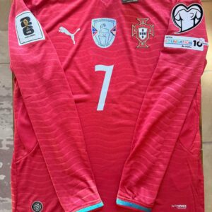 Portugal Home Full Sleeves Ronaldo 7 Player Version