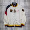 FC Barcelona Retro Zip-Up Anthem Jacket
